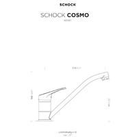 Kuhinjska armatura Schock COSMO 525001 Asphalt